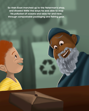 Load image into Gallery viewer, Zaynab the Great and the Giant Plastic Monster Print Book