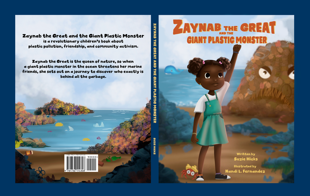 Zaynab the Great and the Giant Plastic Monster Print Book